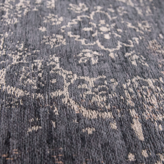 Louis de Poortere Fading World Medallion mineral black carpet - 3
