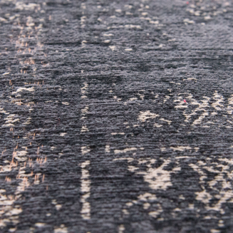 Louis de Poortere Fading World Medallion mineral black carpet - 2