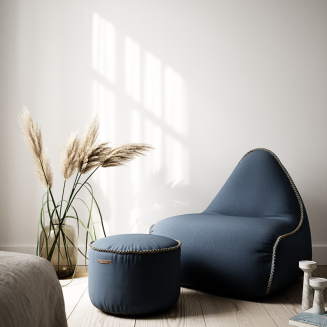 Pufa SACKit Cura Pouf Dark Blue - 4