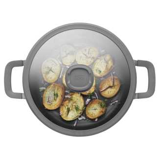 BergHOFF | Patelnia sauté pan non-stick z dwoma uchwytami 28 cm Stone+ - 2