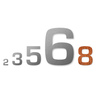  Keilbach Big Number house letter 