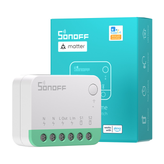 Inteligentny mini przełącznik WiFi Sonoff MINIR4M Matter (HomeKit, SmartThings, Home Assistant) - 4