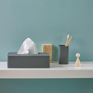  Aquanova Ona Dark Gray tissue box - 2