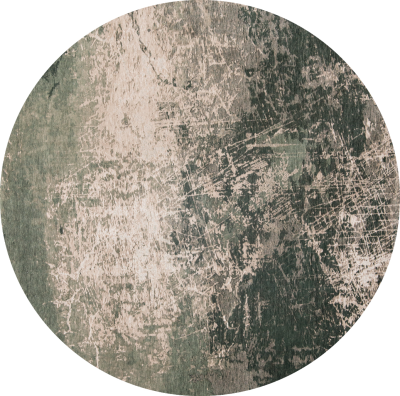  Louis de Poortere Mad Men Cracks dark pine round carpet