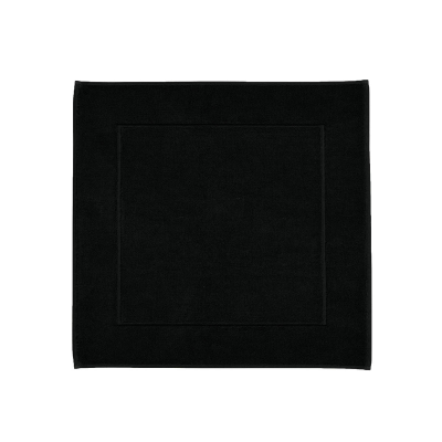  Aquanova London Black bathroom rug 60x60 cm