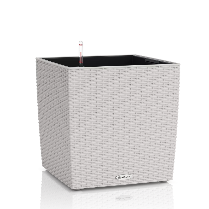  Lechuza Cube Cottage 30 planter | 40 | 50 light gray