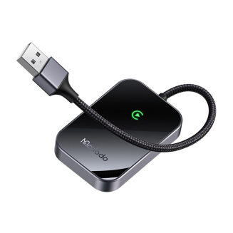 Bezprzewodowy adapter CarPlay z kablem USB McDodo CA-7210 czarny - 3
