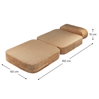  Wigiwama Flip Chair Toffee - 7