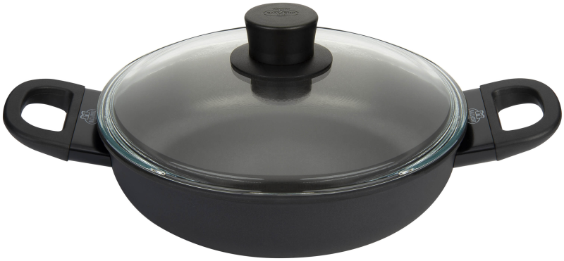  Deep frying pan with 2 handles Ballarini Avola - 24 cm