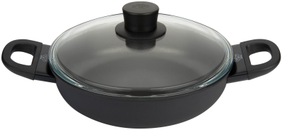  Deep frying pan with 2 handles Ballarini Avola - 24 cm