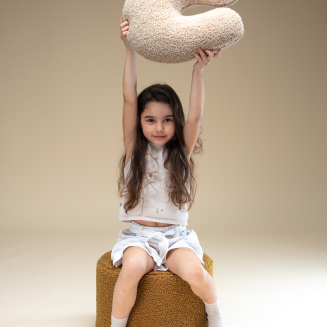  Wigiwama Pouffe Maple Children's Pouffe - 4