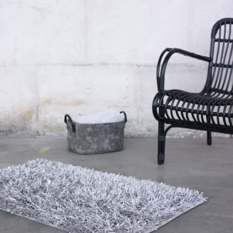  Aquanova Kemen Silver Gray bathroom rug 70x120 cm - 4