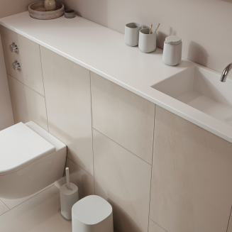 Kosz łazienkowy Zone Denmark Time Soft Grey 3l - 5