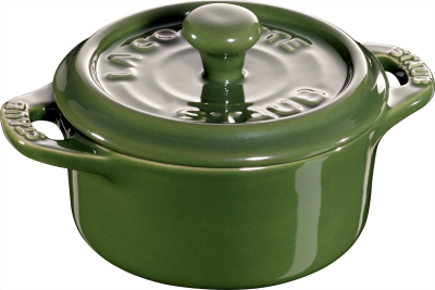  Staub Mini Cocotte Round - 200 ml, Green