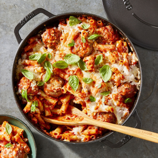  Deep stewing pan with lid Staub - 28 cm, Black - 5