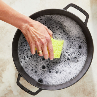  Deep stewing pan with lid Staub - 28 cm, Black - 9