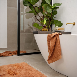 Dywanik łazienkowy Zone Denmark Tiles Mandarine 50x80 cm - 2