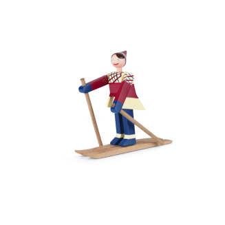  Kay Bojesen Datti the Skier skier figurine - 3