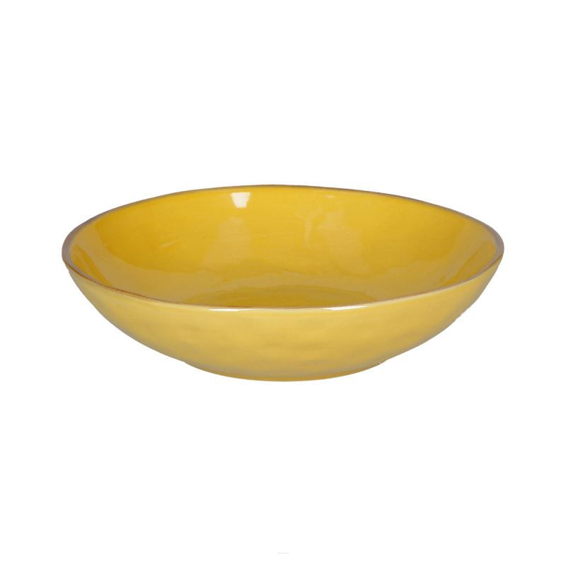  Rose&Tulipani | Set of 4 Concerto Ocra soup plates - Yellow, 21 cm