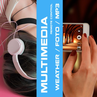 Smartwatch Rubicon RNCE99 Black Metal + Silicon SMARUB194 - 11