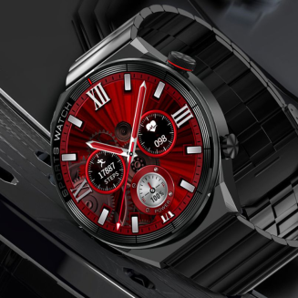 Smartwatch Rubicon RNCE99 Black Metal + Silicon SMARUB194 - 13