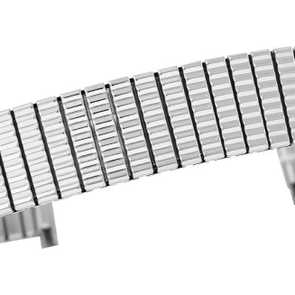 Bransoleta rozciągana Srebrna HQ 12 do 16 mm 122S-12/16 - 2