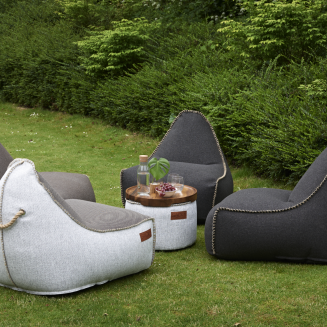 Pufa SACKit Cobana Pouf white - 3