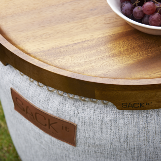 Pufa SACKit Cobana Pouf white - 5