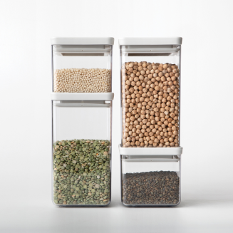 Brabantia Tasty+ Light Gray kitchen container 0.7l - 5