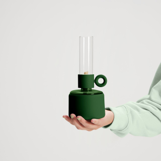 Lampa oliwna Fatboy Flamtastique XS Soft Deep Green - 7