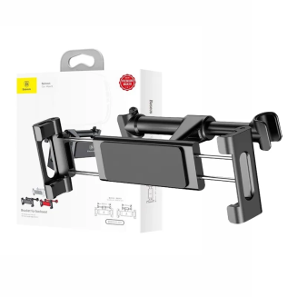 Uchwyt tabletu Baseus na zagłówek samochodowy (czarny) - 9