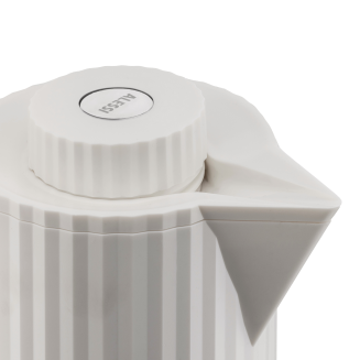 Alessi Plisse thermos 1l white - 2
