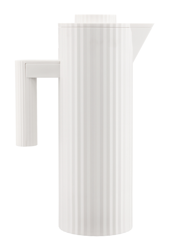 Alessi Plisse thermos 1l white