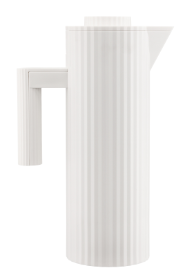 Alessi Plisse thermos 1l white