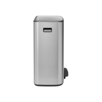 Brabantia Bo waste bin 2x30l, FPP matt steel - 2