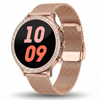 Smartwatch Gravity Różowe Złoto Pasek i Bransoleta GT5-8 - 6