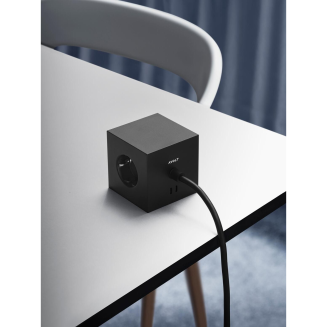Listwa zasilająca Avolt Square 1 z podwójnym USB-C 30 W i magnetyczną podstawą 1.8 m czarna - 13