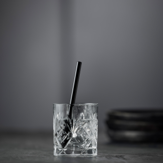  Lyngby Glas Black glass straws 6 pcs. - 3