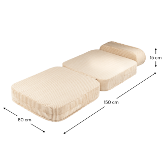  Wigiwama Flip Chair Brown Sugar - 3