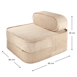  Wigiwama Flip Chair Brown Sugar - 7