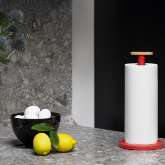 Alessi Mattina red paper towel holder - 3