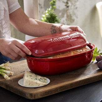  Emile Henry bread baking pan, red, 3.35 l - 6