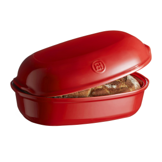  Emile Henry bread baking pan, red, 3.35 l - 5