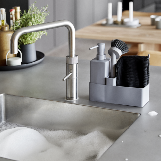  Zone Denmark Singles Grey Sink Organizer - 2