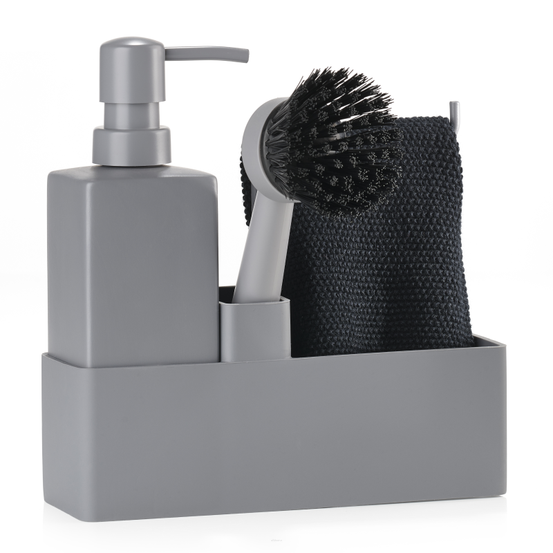  Zone Denmark Singles Grey Sink Organizer