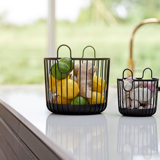 Zone Denmark Inu Black Basket 38x18 cm - 5