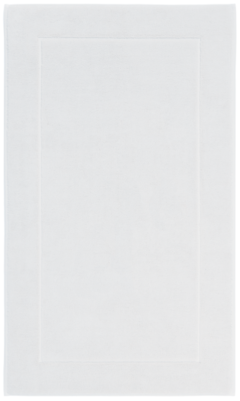  Aquanova London White bathroom rug 70x120 cm