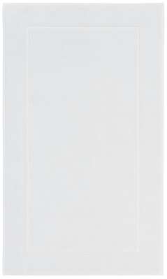  Aquanova London White bathroom rug 70x120 cm