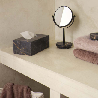  Aquanova Porto Black 3x magnifying mirror - 3