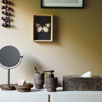  Aquanova Porto Black 3x magnifying mirror - 7